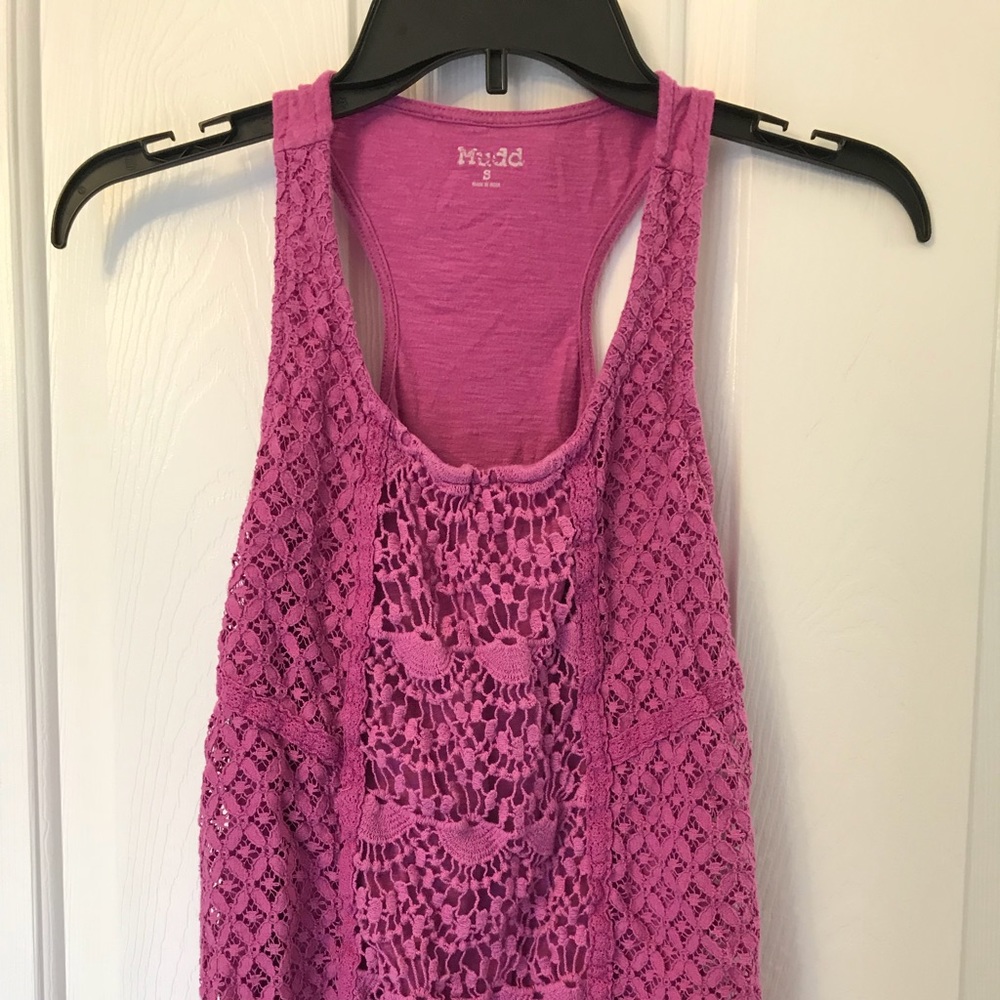 Teen pink/purple tank top for girls